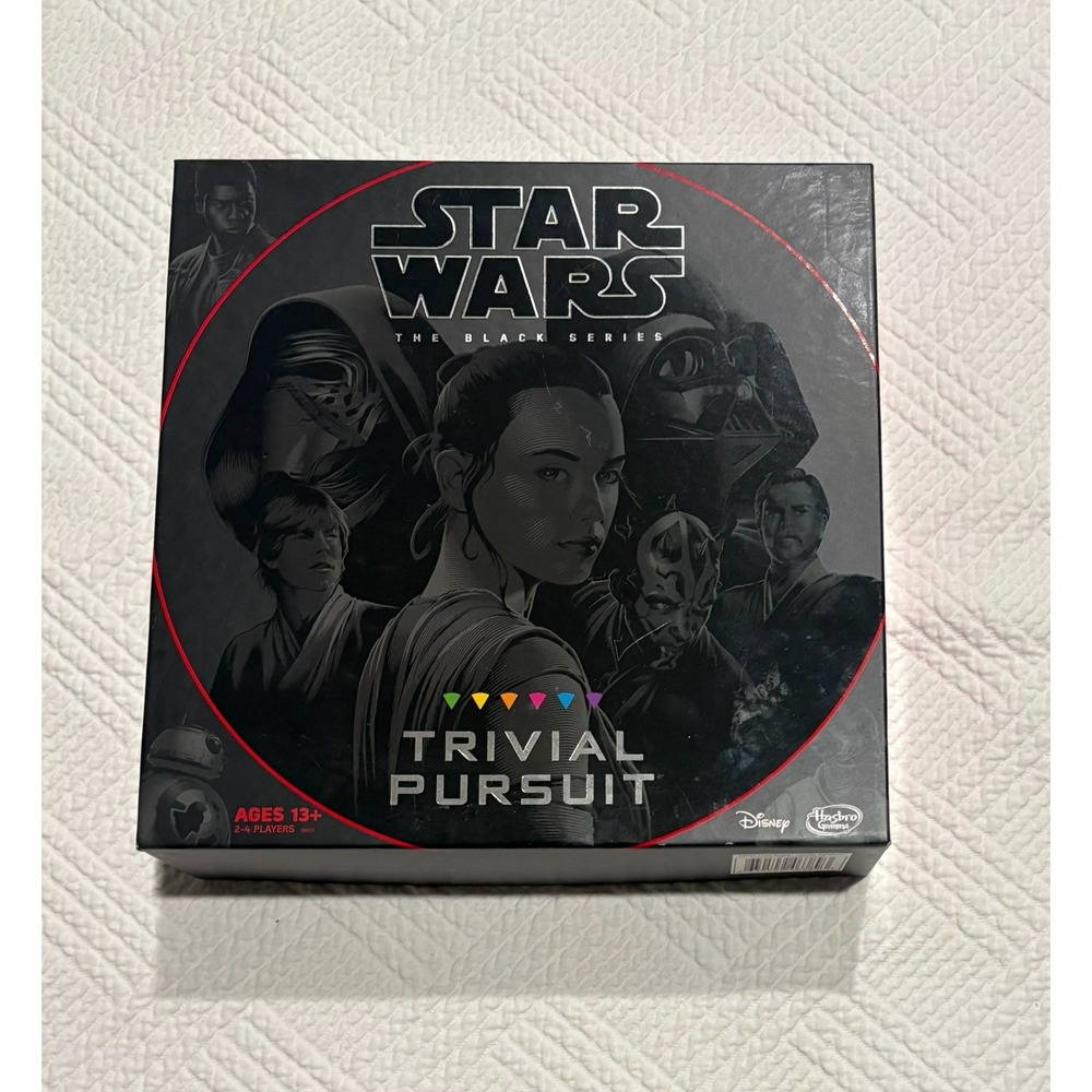 Hasbro Trivial Pursuit Star Wars The Black Series Edition Board Game